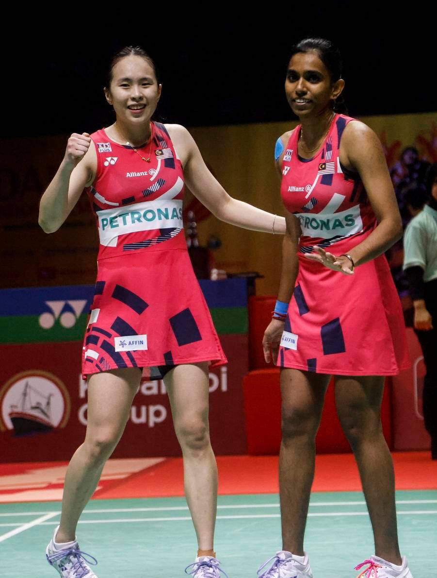 包含丹麦羽毛球队横扫泰国羽毛球队，戴资颖完成帽子戏法的词条